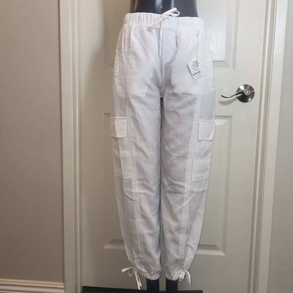 Splendid Women's White Kamryn Cargo Pant | Size Extra Small MSRP$168.00